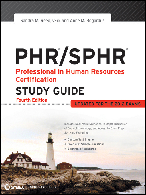 Title details for PHR / SPHR by Sandra M. Reed - Available